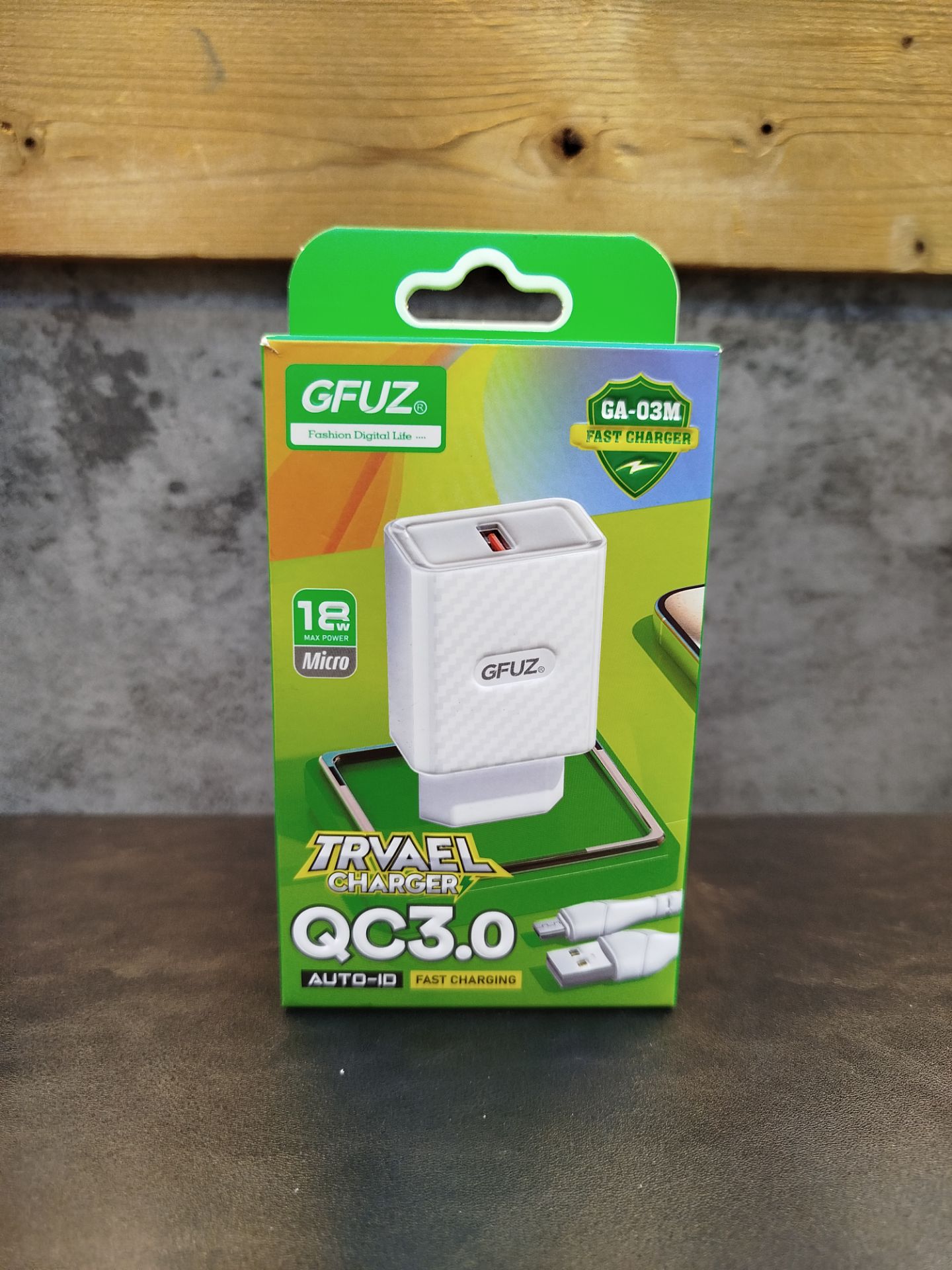 شارژر Micro فست Gfuz 20W مدل Ga-03M