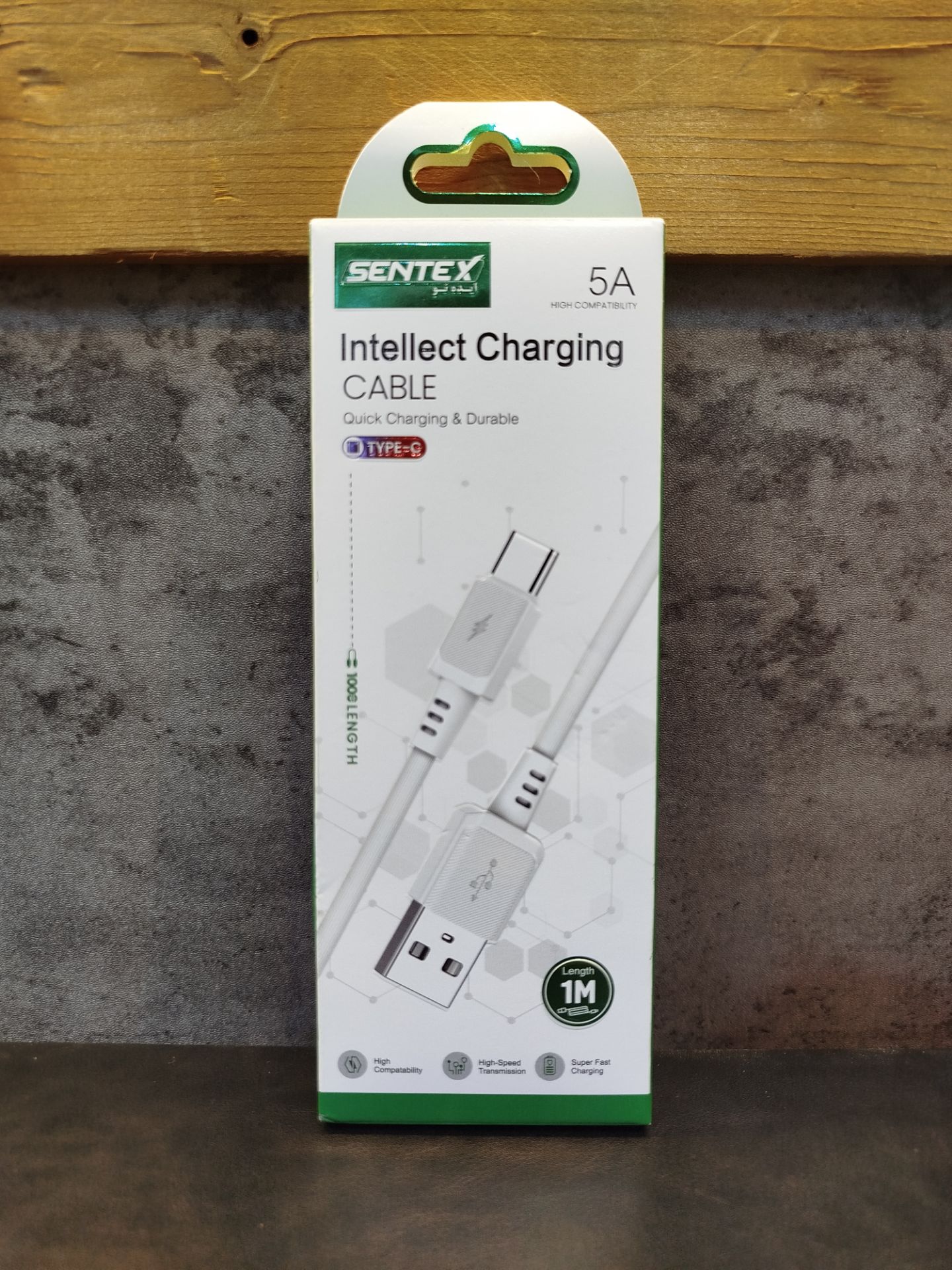 کابل شارژ USB به TYPE-C ازبرندSENTEX MA002