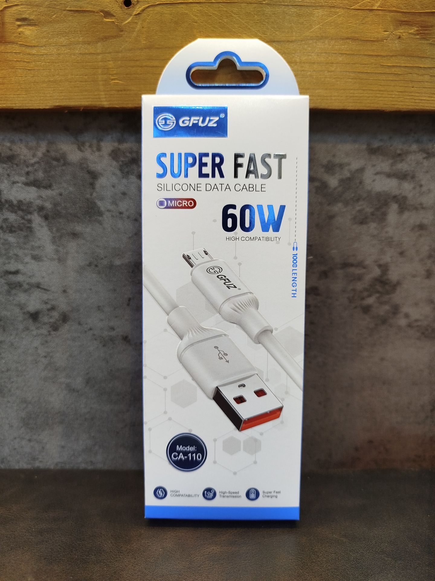 کابل شارژ TYPE C جیفیوز GFUZ CA-110 1M 60W